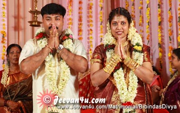 Bipindas Divya Marriage Snap